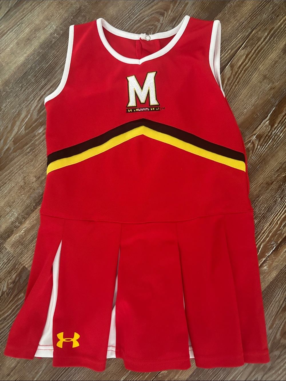 Under Armour Maryland Girl’s Red Cheer Dress